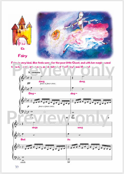 Fairy Piano Duets for Beginners Single-Print PDF