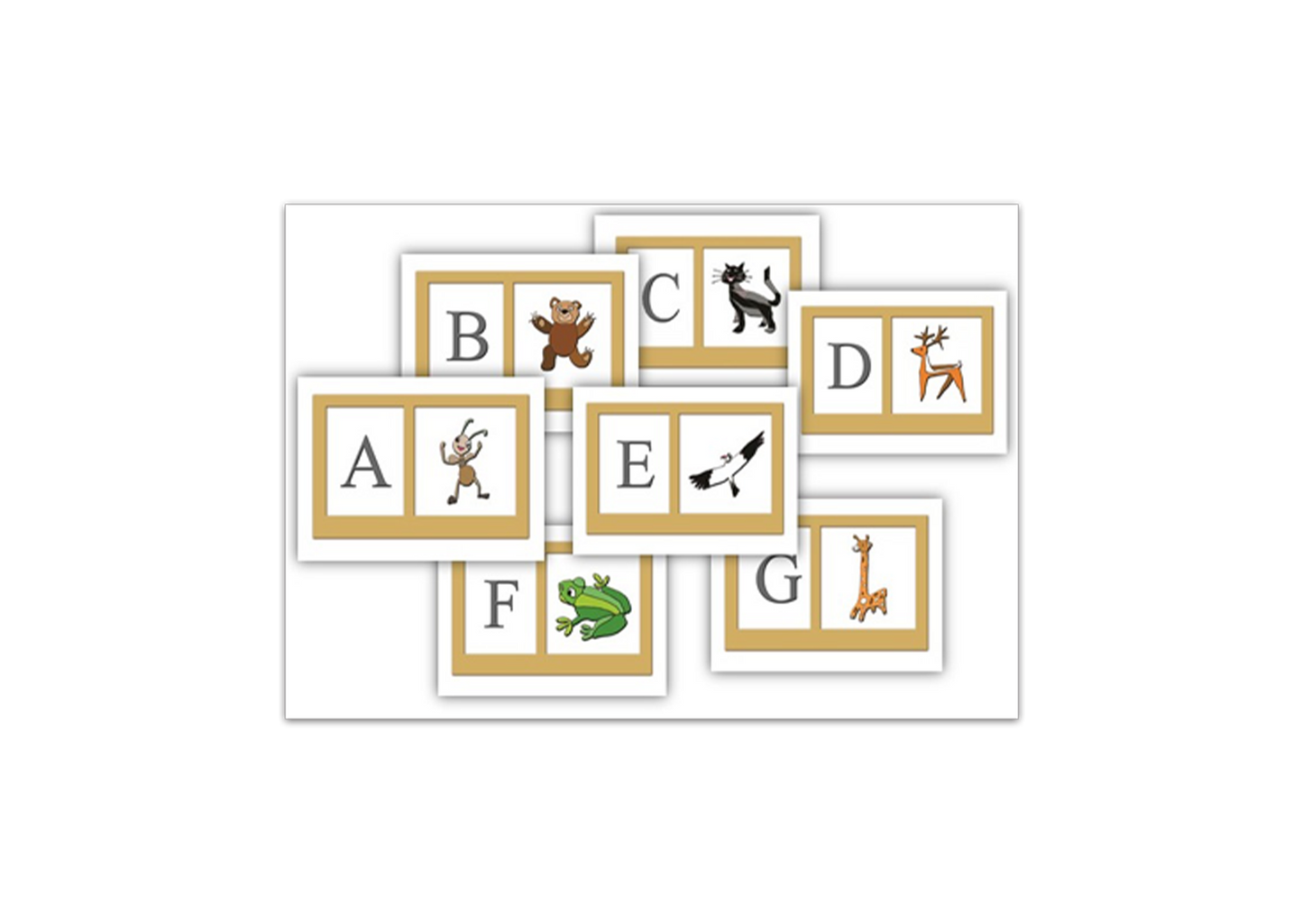 Music Alphabet Cards Set