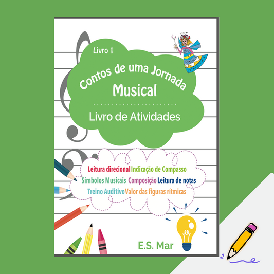 Tales of a Musical Journey Activity Book 1  (Portuguese) Single-Print PDF