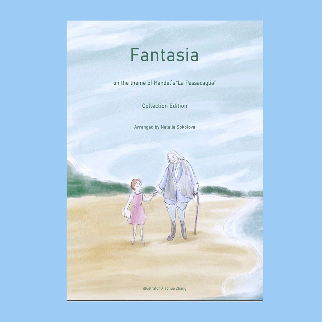 Natalia Sokolova Fantasia on Handel's La Passacaglia Piano Duet Book