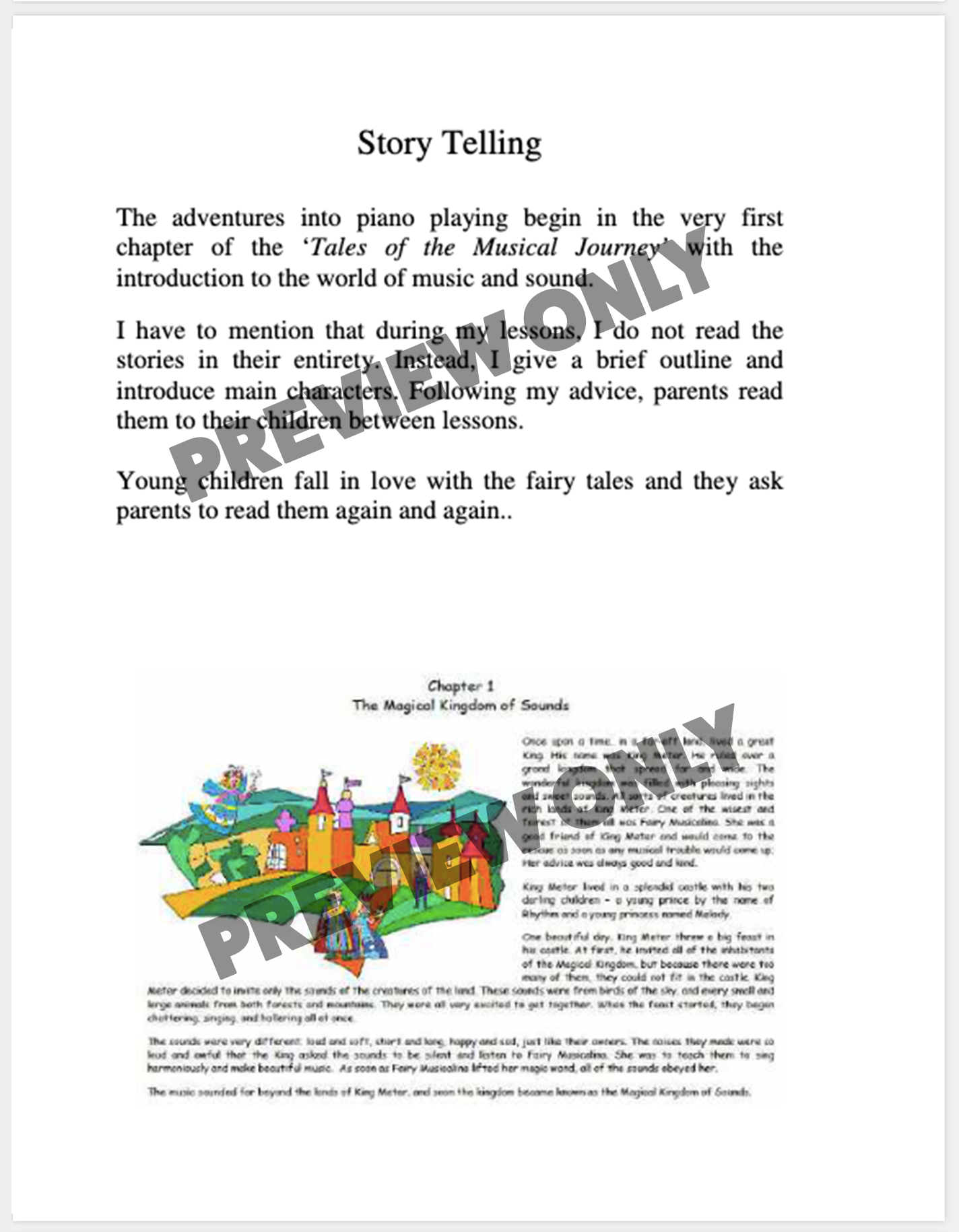 Tales of a Musical Journey Teacher Handbook PDF (English)